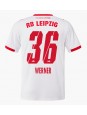 RB Leipzig Timo Werner #36 Domaci Dres 2025-26 Kratak Rukavima
